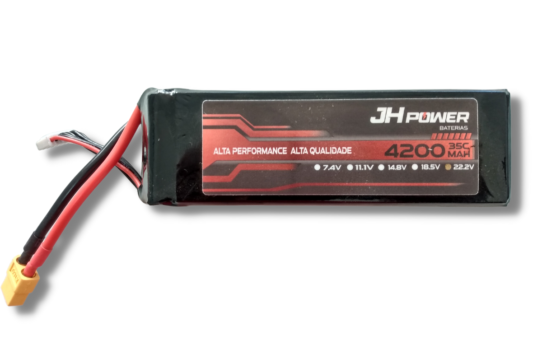 Bateria Para Aeromodelo Lipo 6s 22.2v 4200mah 35c Jh Power